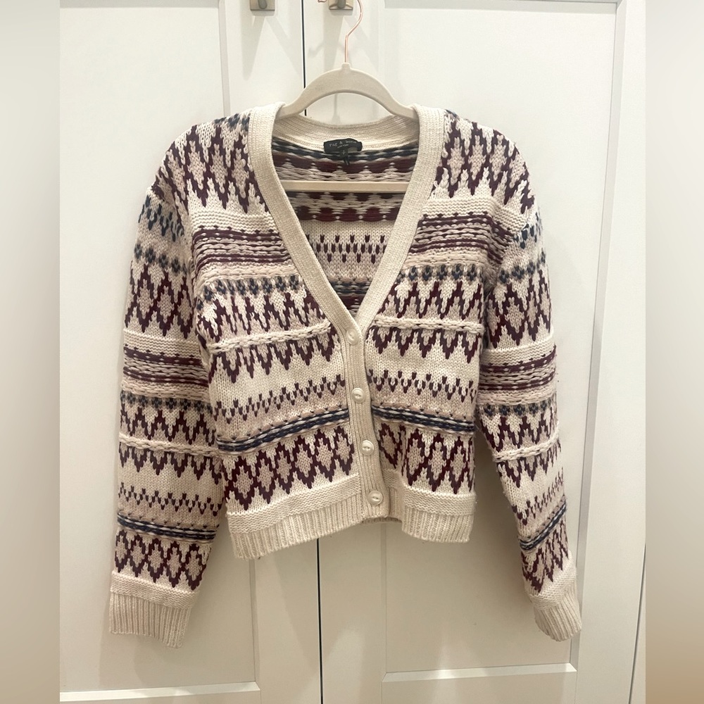 Rag and Bone button up cardigan
